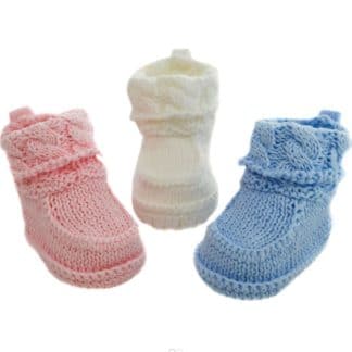 crochet booties